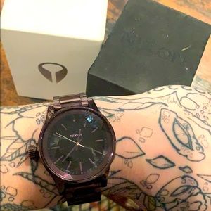 Nixon the facet women watch (purple)